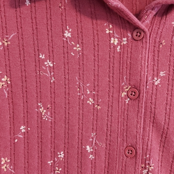 Floral Button Up Summer Top (Colour: pink, Brand: Cotton:on) - Picture 2 of 4